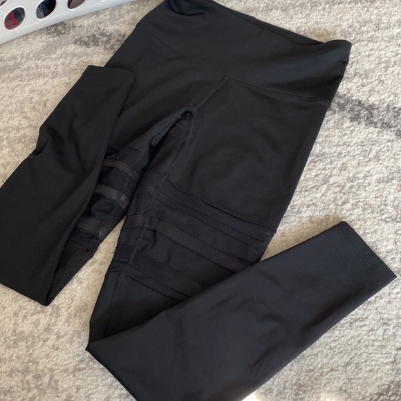 Black mesh leggings - Picture 4 of 5